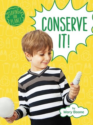 cover image of Conserve It!